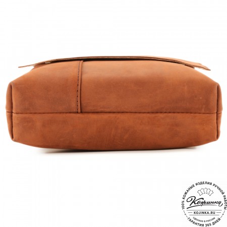 Кожаный рюкзак "Голландия New" (коричневый крейзи)